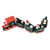 Christmas kid child toy Train Xmas decorations santa claus furnishing articles