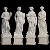 Life size marble four season sex girls statues for sale