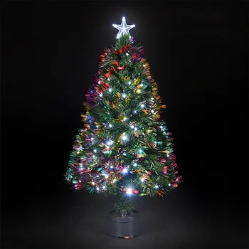 Best Choice Products Pre Lit Fiber Optic 7 Green Artificial Christmas Tree Best Choice Products Pre Lit Fiber Optic 7 Green Artificial Christmas Tree