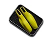 For Porsche Gloss Lemon Yellow Remote Key Cover Case Skin Shall cap , Protection Custom Car Filp key Shell