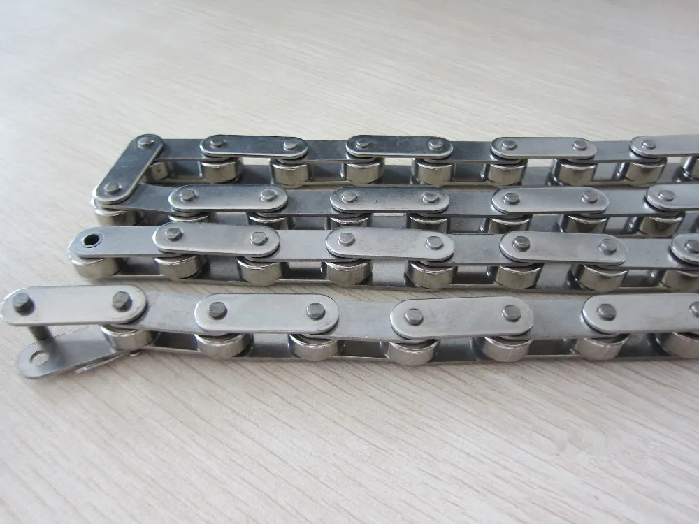 Double Pitch Big Roller Conveyor Chain Roller Chain C2052 For Conveying