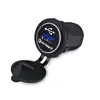 Promotion Single QC3.0 USB Charger Socket for Car Motorcycle Marine Charger Power Adapter with Digital Led Light