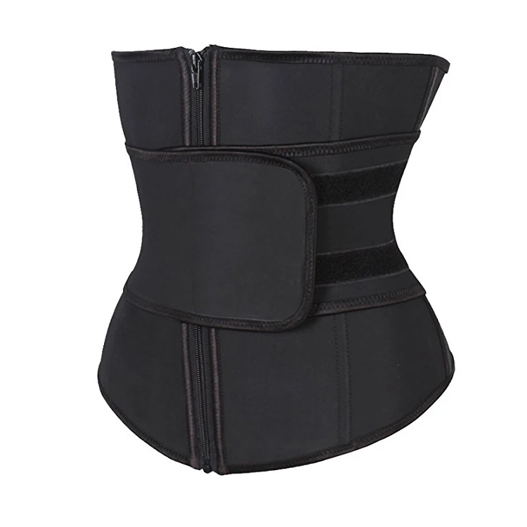 
Custom Logo Adjustable Compression Belt Lose Weight Tummy Control Corset 100% Latex Women Slimming Waist Trainer 