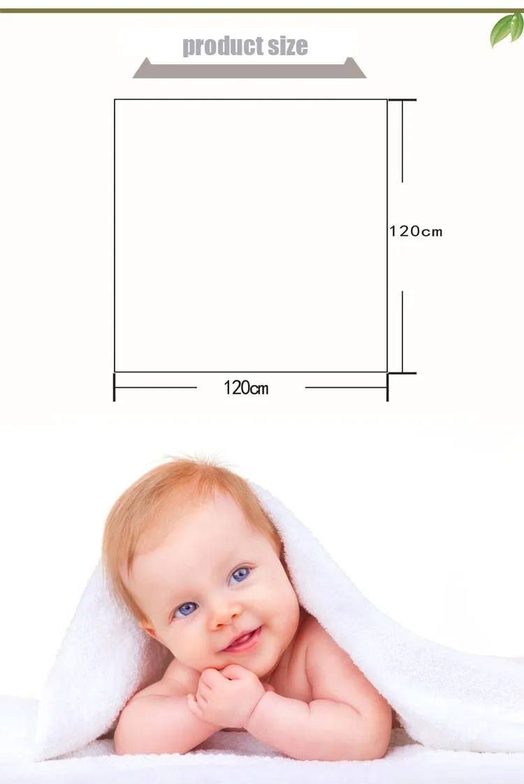 Zogift Home Textile New High Quality 120*120 cm thick 100% Cotton Bath Towel for baby bath towel