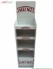 Supermarket Custom Cardboard Floor Display Stand/New Design Paper Make Up Fashion Retail Advertising Cardboard floor display