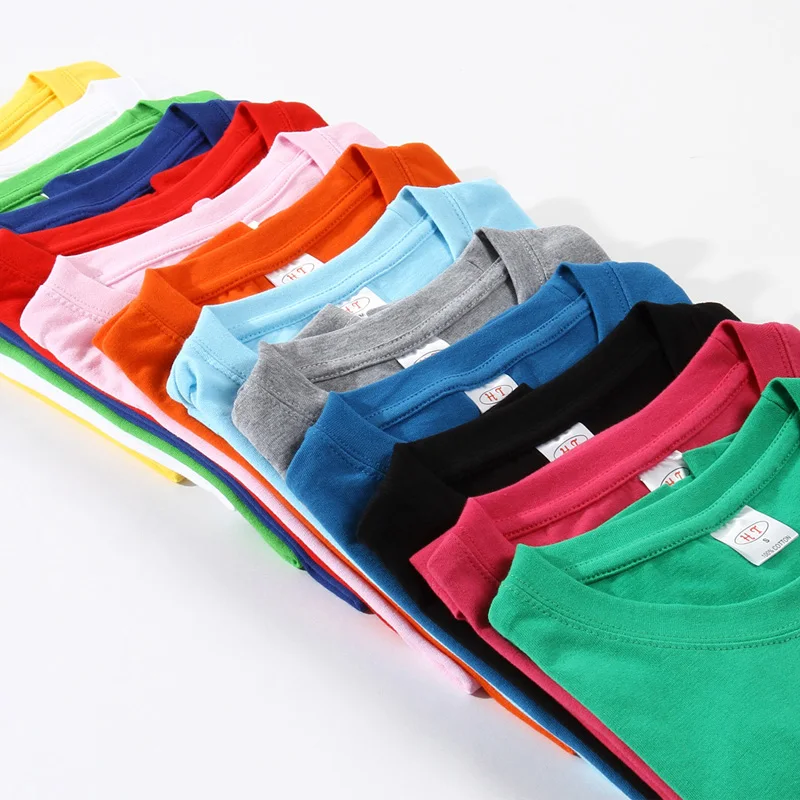 

F028 Solf Touch Sublimation Blanks Multicolor 100% Cotton Shirt Heat Transfer Printing Men T-shirt, Muliticolor