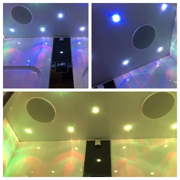 Tolo Music System Steamtec Speakers For Steam Shower Independent Control Panel Waterproof Used