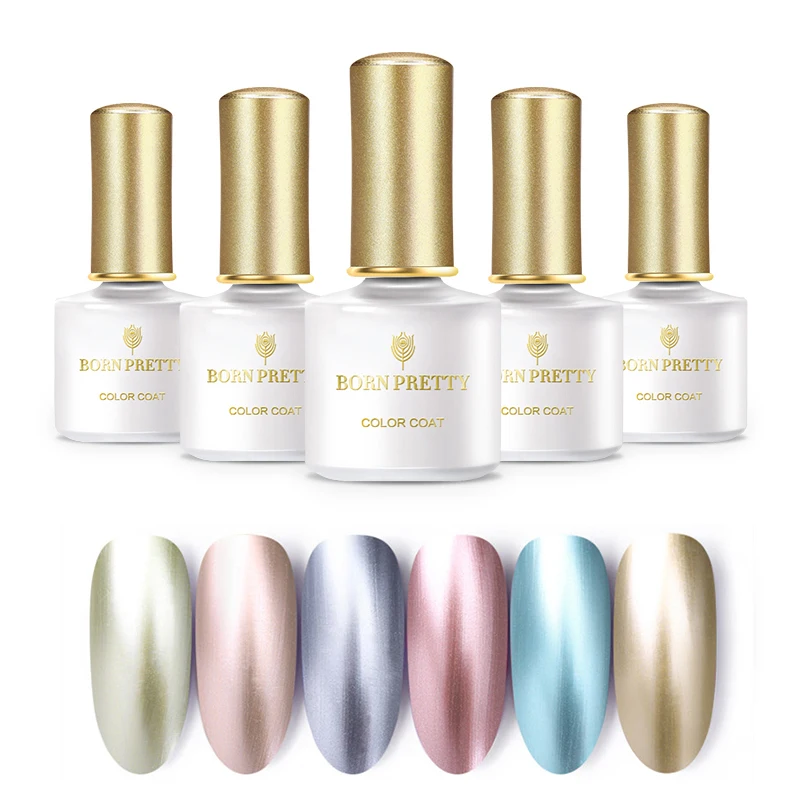 

BORN PRETTY 12 Colors 10ml Mirror Metal Nail UV Gel Polish