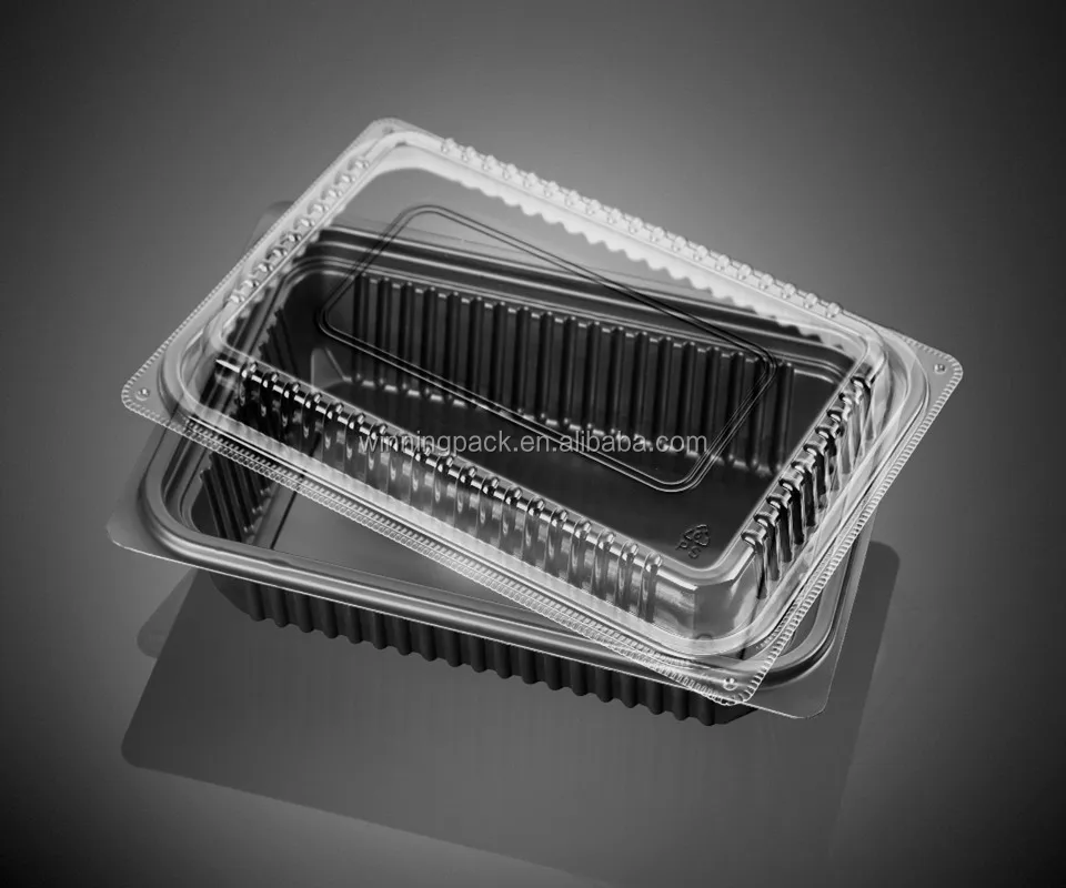 Single Compartment Disposable Takeout Food Containers Packaging For