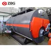 70 years history company supply china automatic gas hot water boiler for pulp paper mill