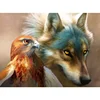 High Quality 5D Wolf Diy Crystal Diamond Painting Full For Home Decoration