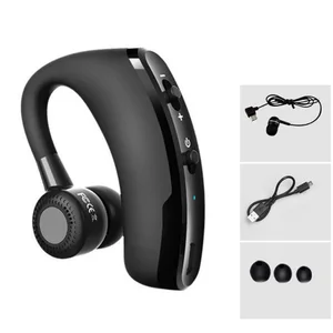 Handsfree Wireless Ear Hook Headset Mic & Voice Control