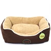 wholesale luxury soft fleece pet mat dog bed