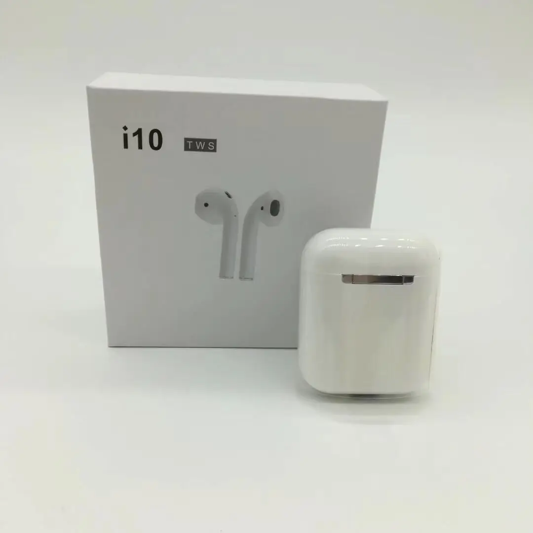 

2019 Cheap i10 tws 5.0 mini Earphone wireless charging Siri Double Ear hands-free call BT5.0 wireless Earbuds i10