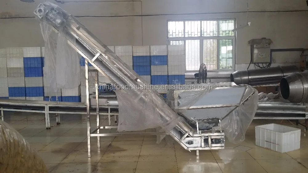 Industrial Fryer Automatic Continuous Chicken Nuggets Deep Frying Machine With Conveyor supplier