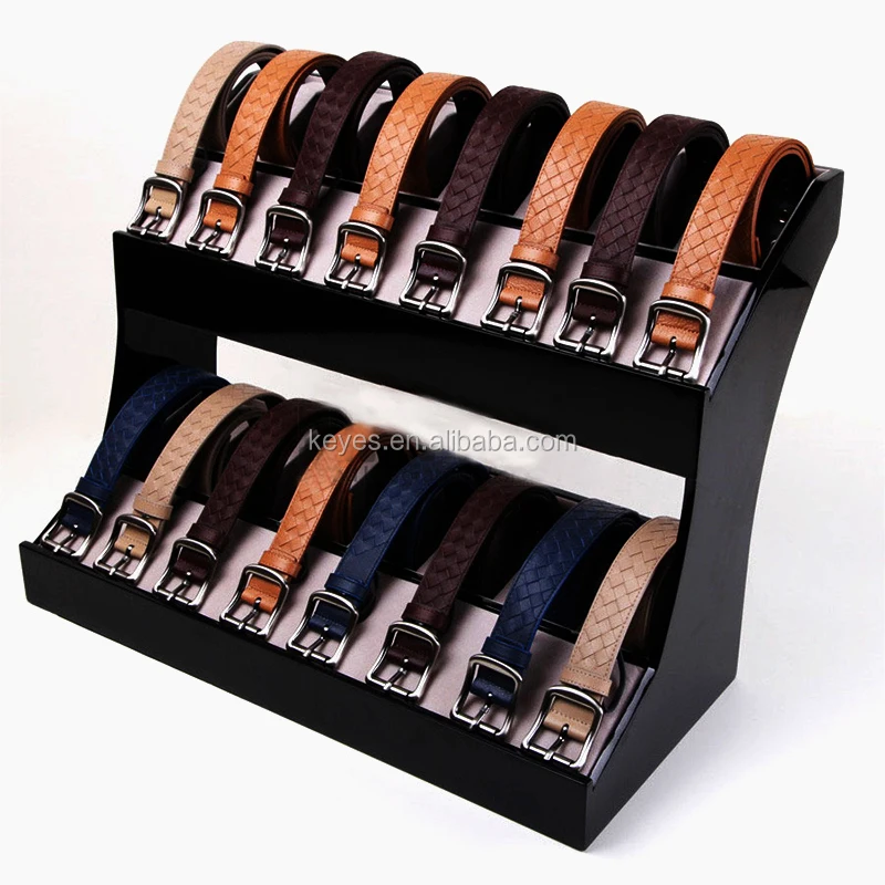 Metallic Leather Wallet Display Stands Rack Retail Store Buy