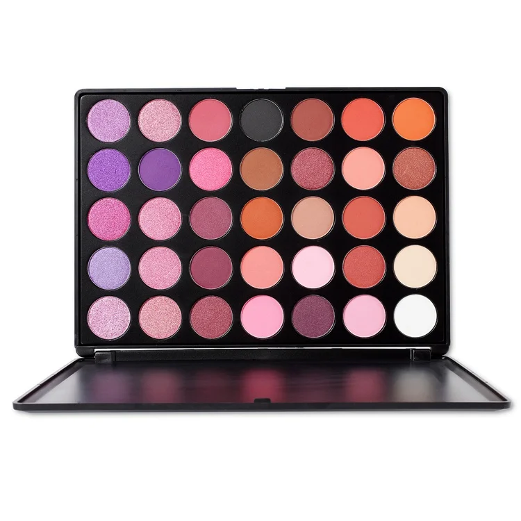 Wholesale private label cosmetics 35P eyeshadow palette