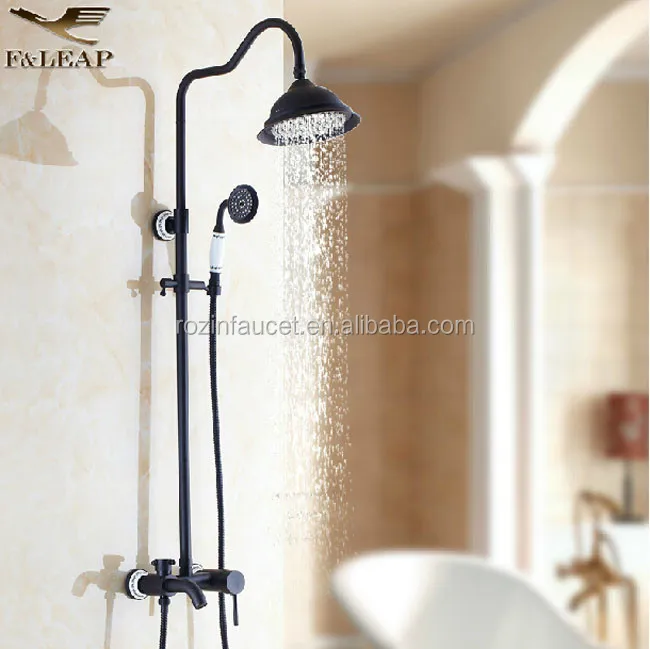 Luxe regen badkamer douche mengkraan set kraan met handdouche + 8 ... Luxe regen badkamer douche mengkraan set kraan met handdouche + 8 ...