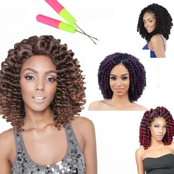 Eunice Hair Goddess 8 Wand Curl Crochet Hair 20 Stands Pack