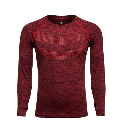 

New T Shirt Fitness Men Crossfit Long Sleeve high quality custom fitness blank wholesale v neck o neck black t shirts men, N/a