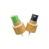 CF-M-1 perfume atomizer various color dosage 0.12ml bamboo printing ring plastic mist sprayer pump for bottles