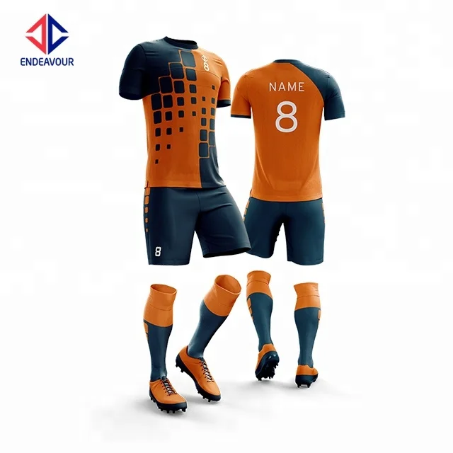 

Wholesale new design customized sublimation team football jerseys, Custom pantone color