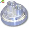 OEM factory cnc milling oil billet aluminum filter adapter with clear anodized