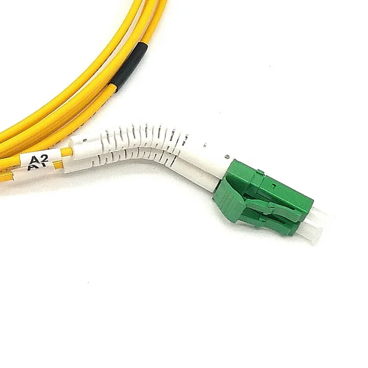 Fiber Optic 90 Degree Connector Flexible Boot Lc Pc Fiber Connector