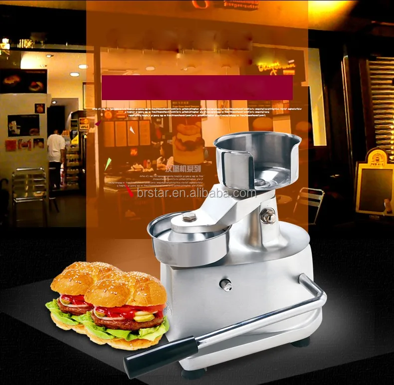 Anodized Aluminum Hamburger Press 100MM patty press