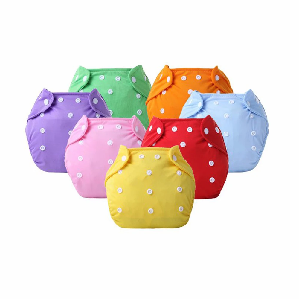 

Factory Price Water-Resistant Breathable Soft New Born Cotton Baby Cloth Diaper, Pink/red/blue/yellow/purple/green/orange