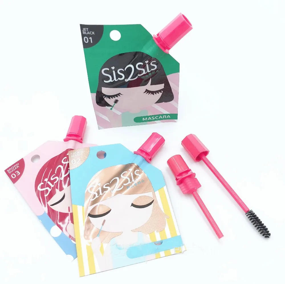 Lips Gloss Beauty Makeup Cosmetics Plastic Packaging Sachet Pouch