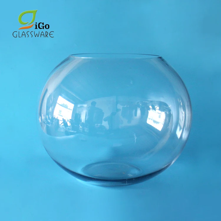 13gal Round Large Glass Fish Bowl Aquarium For Home Decor Buy Round