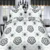 2018 100 polyester twill luxury king size bed designs bedding set fabric