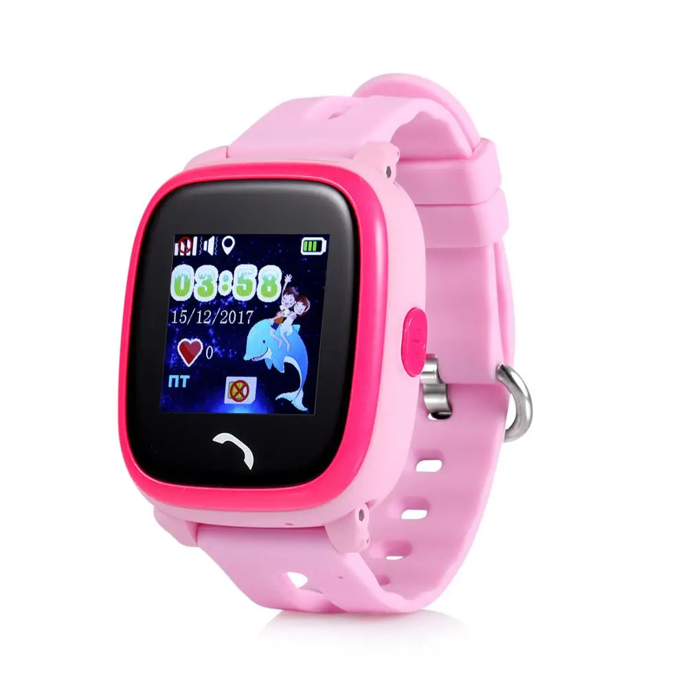 

Wonlex Real Waterproof touch screen Color Display Kids GSM GPS Tracker Watch