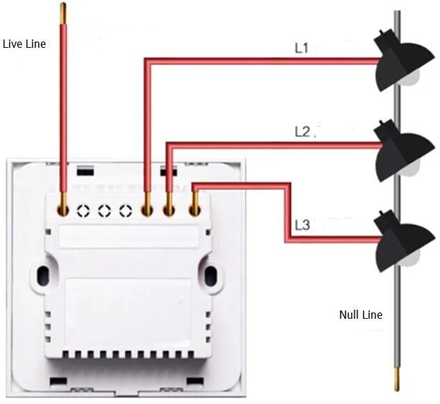 Ce Rohs Touch Sensor Wall Switch Fireproof Smart Home Switch For Smart ...