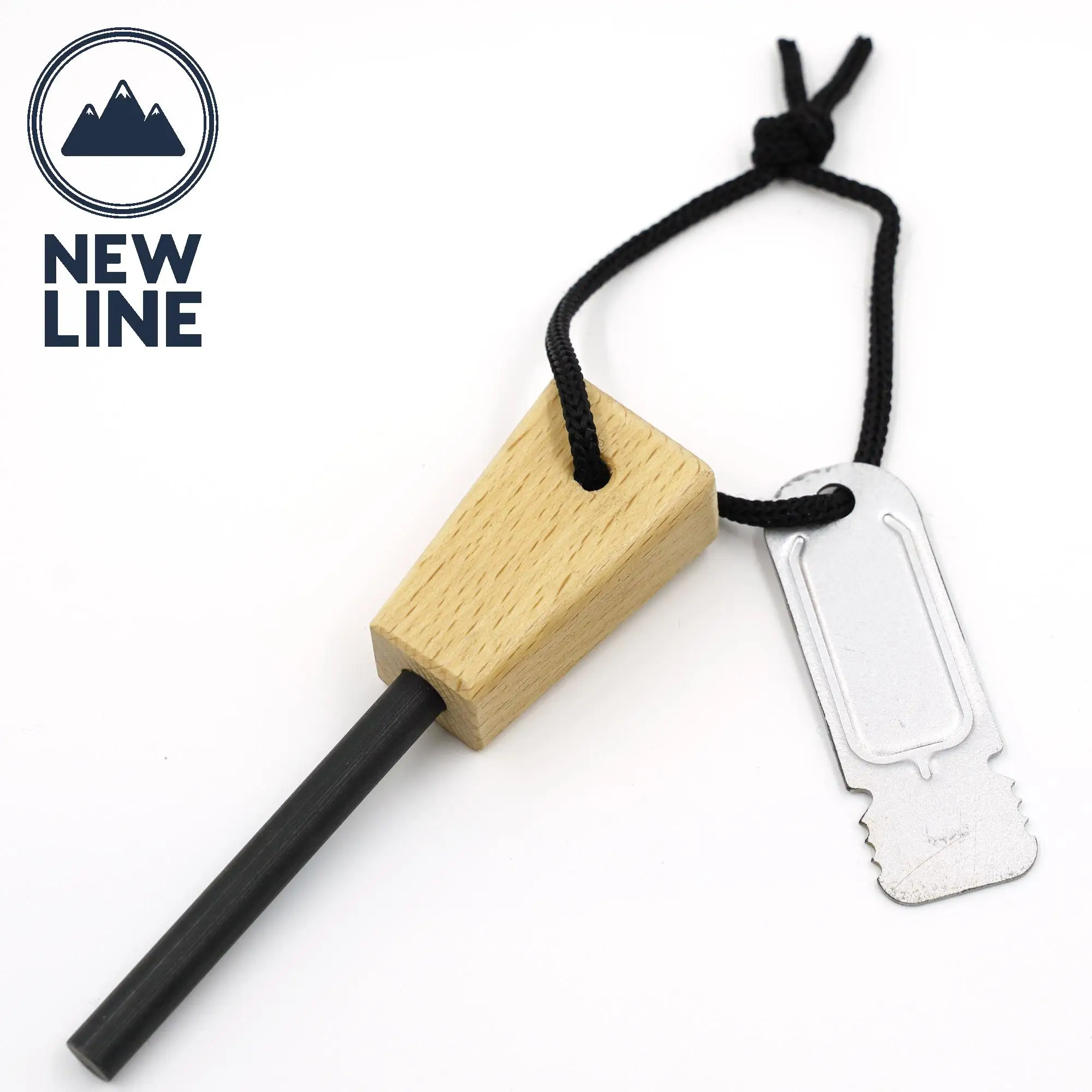 Magnesium Flint Fire Starter Gi Bushcraft Survival Firesteel Block With