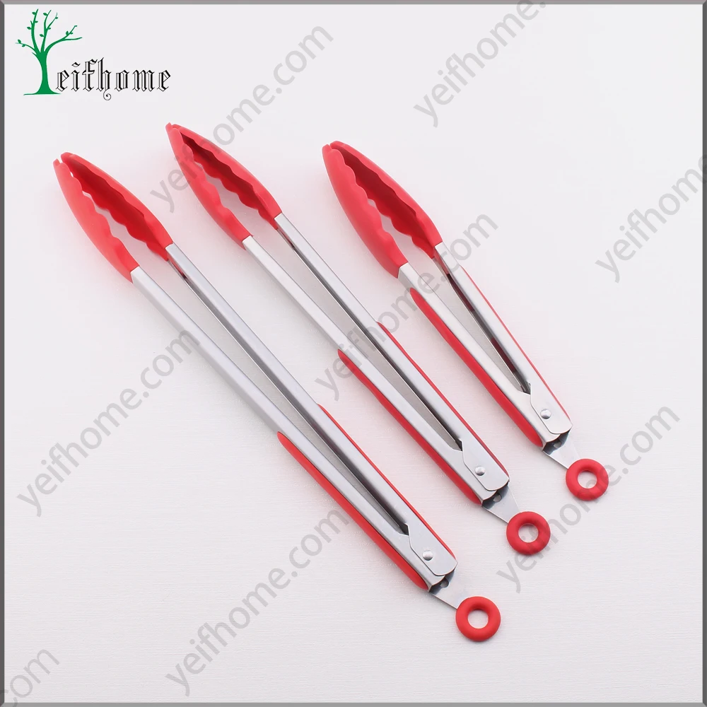 Best quality promotional silicone food tong