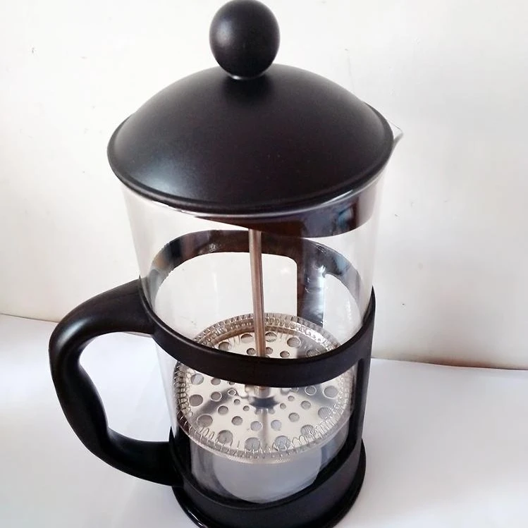 

High Quality Personalized Portable Travel French Press Coffee Maker, Silver