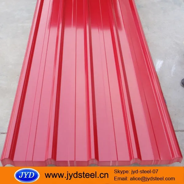 Ghana Popular 32 Gauge Trapezoidal Roofing Sheet 1025mm/ Full Hard Zinc