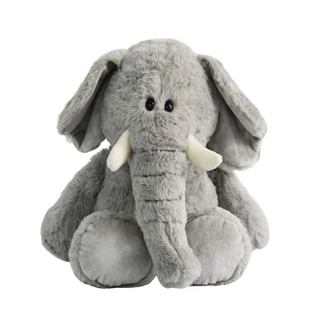 gray elephant plush