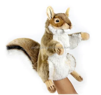 red squirrel soft toy