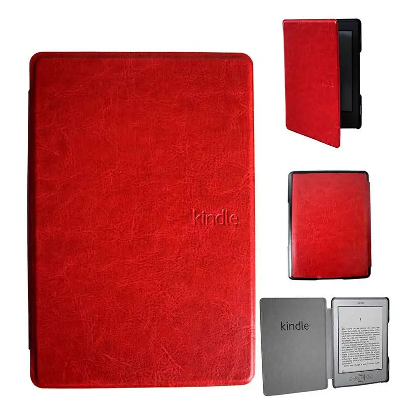 

Amazon Kindle paperwhite 4 leather case, Smart Wake Sleep adsorb kindle paperwhite 4 cover