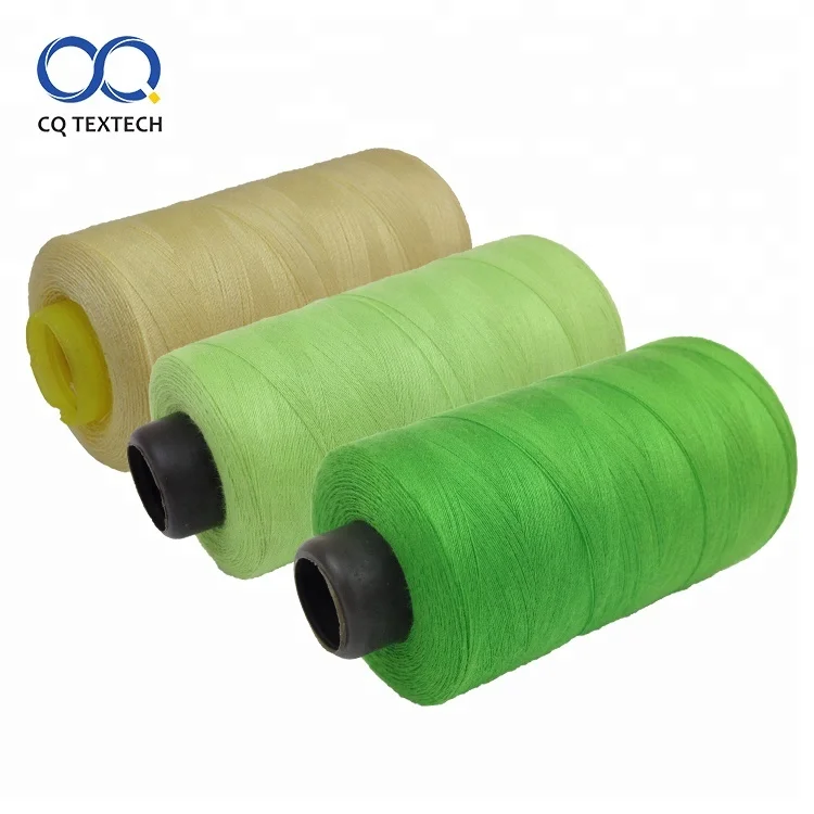 
High Tenacity Recycled 100 Spun Dyed Sewing Polyester Thread 