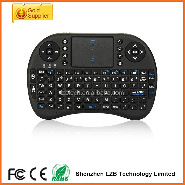Innovative Hot selling Mini wireless rii i8 air mouse 2.4G Wireless mini Keyboard i8 air fly mouse keyboard mouse with Touchpad