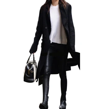 skin tight black trousers