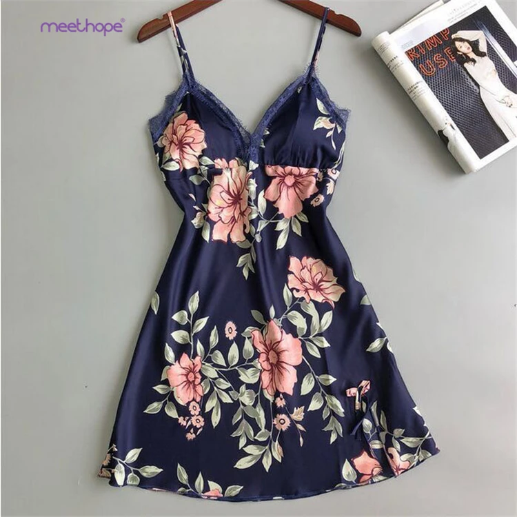 

China Clothing Manufacturer OEM & ODM New arrival Nice Floral Printed womens nighties, Existing or as customer's require