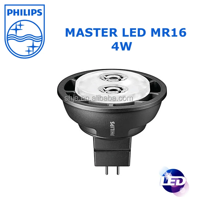 Philips LED MR16 Lamp 4W 4000K 12V 24D Original Philips products