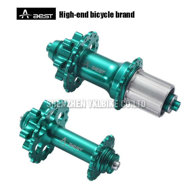 green mtb hubs