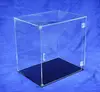 Customized stylish acrylic lockable countertop display case