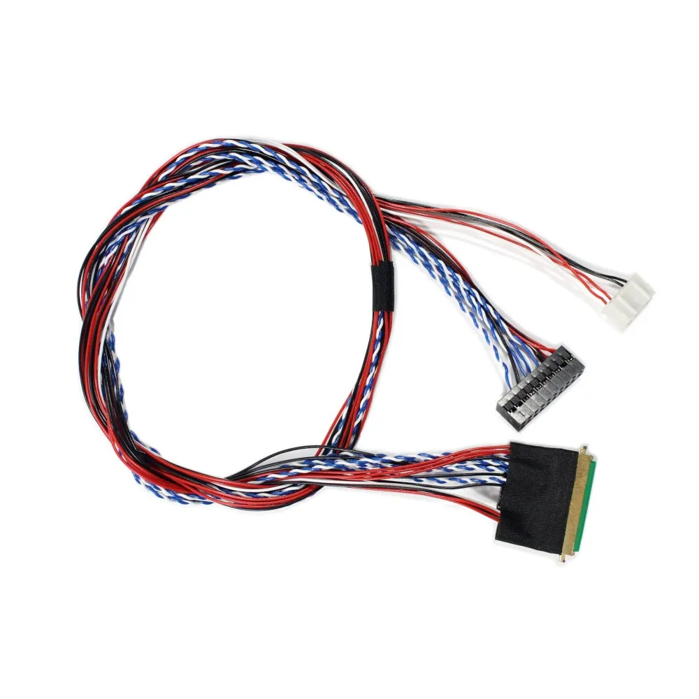 IPEX 40Pin LED LVDS Cable for 15.6" 17.3" 18.4" 1920x1080 LCD Screen - ANKUX.COM